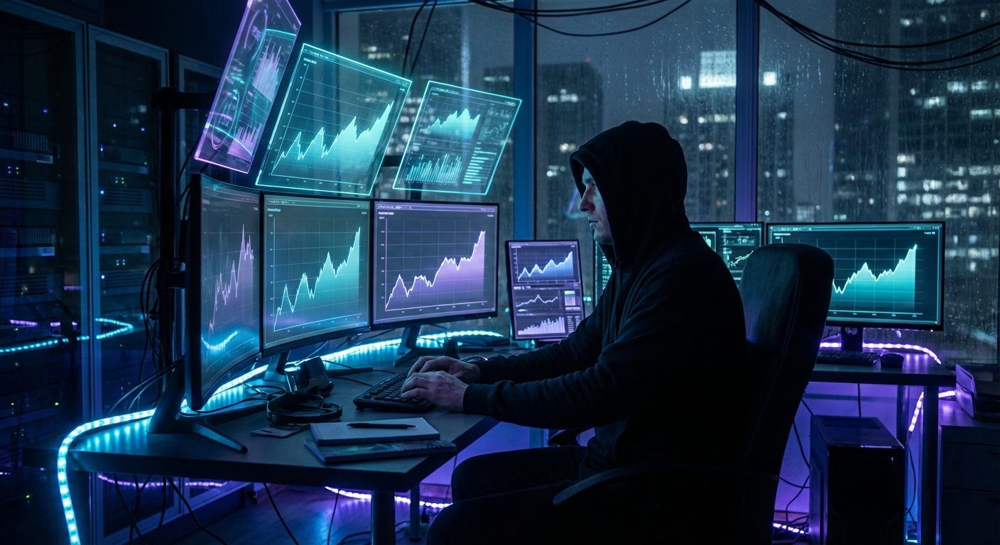 Business owner reviewing automated dashboards showing growth