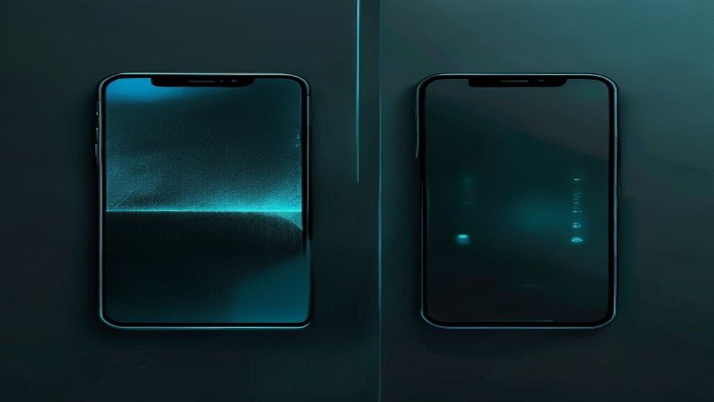 Comparison of WhatsApp Business App versus API with dark tech aesthetic